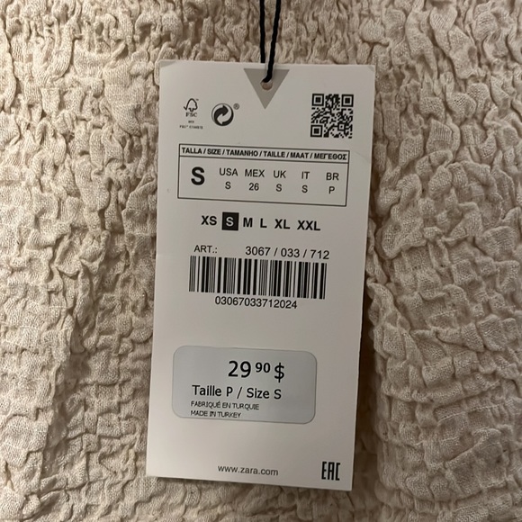 Zara Bubble Top - Picture 4 of 5